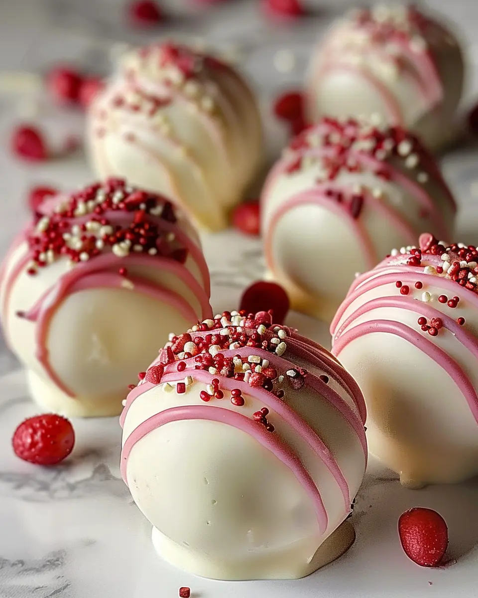 Strawberry Cheesecake Truffle Balls: Indulgent No-Bake Treats