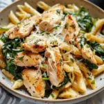 Chicken and Spinach Pasta