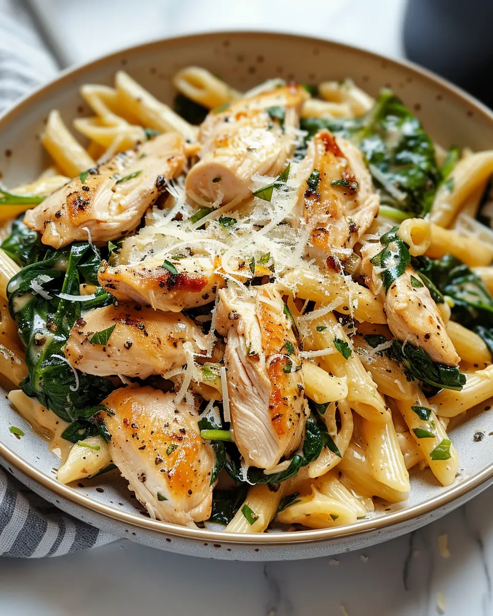 Chicken and Spinach Pasta: The Easy Comfort Dish You’ll Love