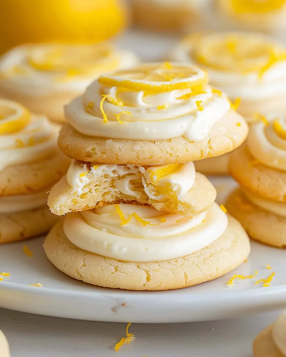 Zesty Lemon Frosted Cookies Recipe: Your New Favorite Treat