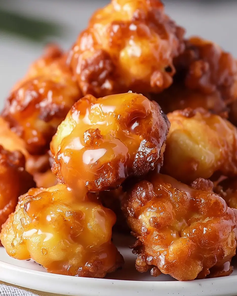Apple Fritter Bites