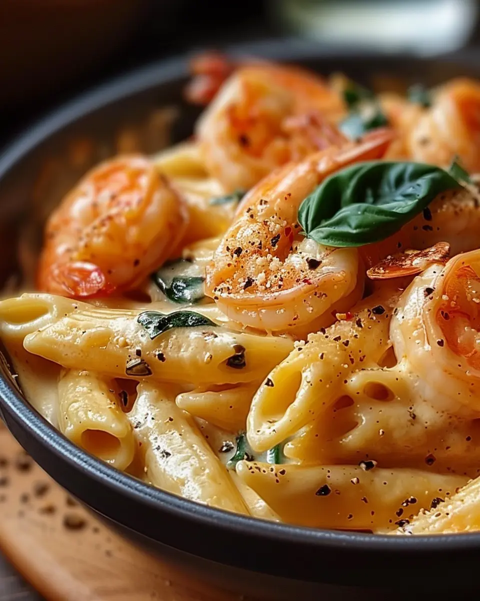 Cheese Shrimp Penne Pasta: Easy Indulgence for Home Cooks