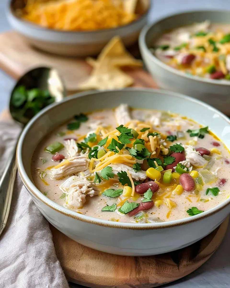 White Chicken Chili Recipe: Easy Comfort Food with Turkey Bacon