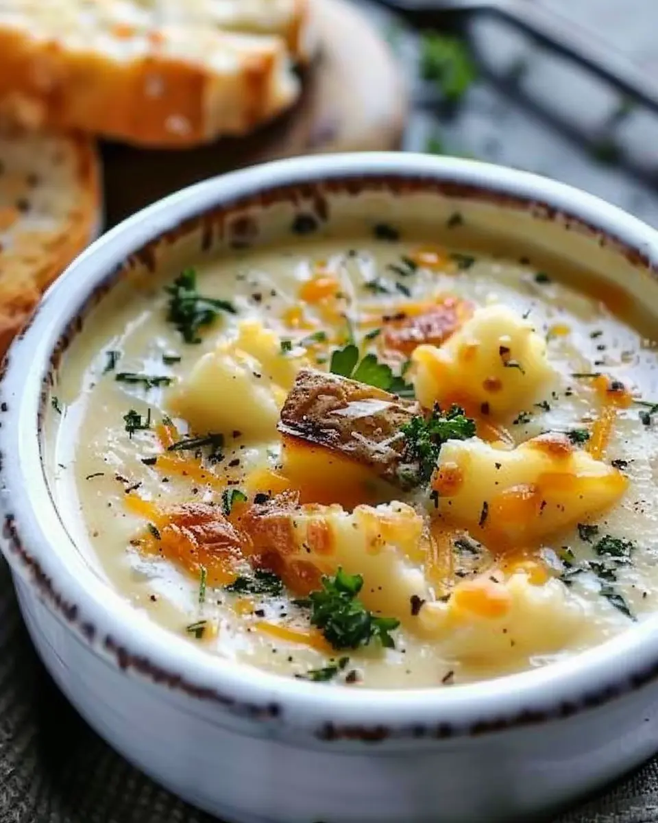 Cheddar Garlic Herb Potato Soup: The Best Comfort Food You’ll Love