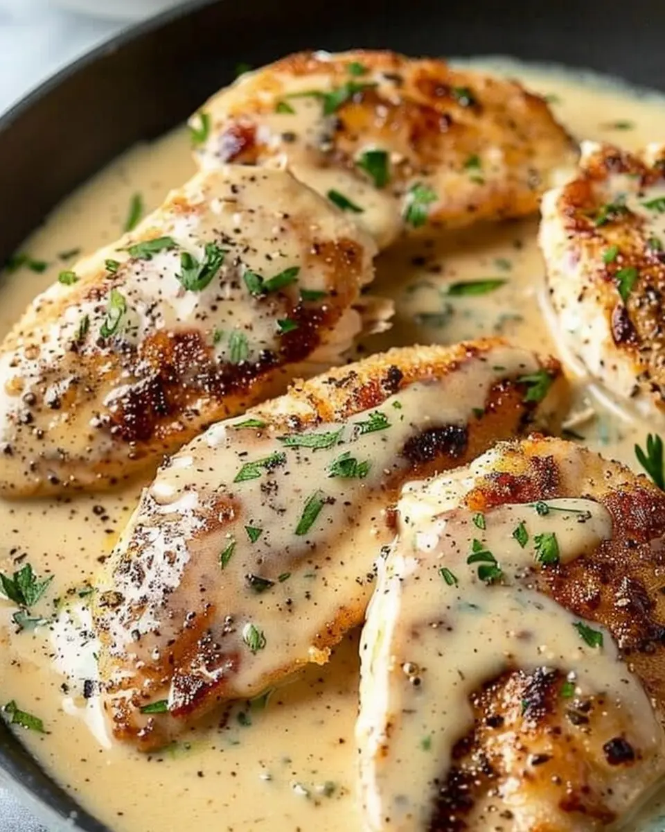 Creamy Ranch Chicken with Turkey Bacon: A Comforting Delight