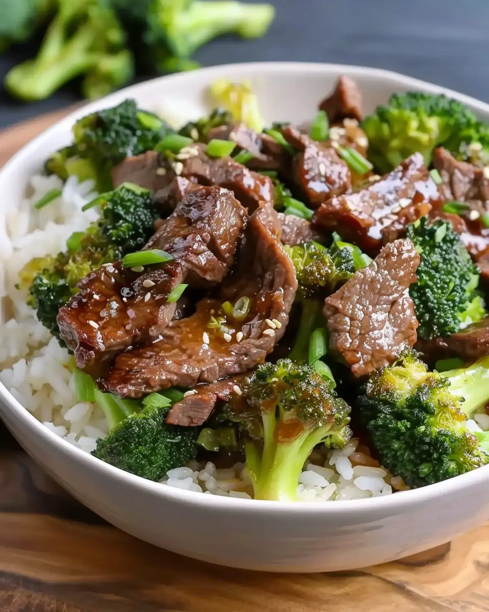Chinese beef and broccoli made easy for a fresh homemade feel