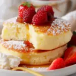 Fluffy Japanese Soufflé Pancakes