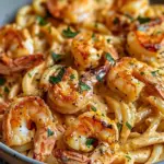 Creamy Cajun Shrimp Pasta