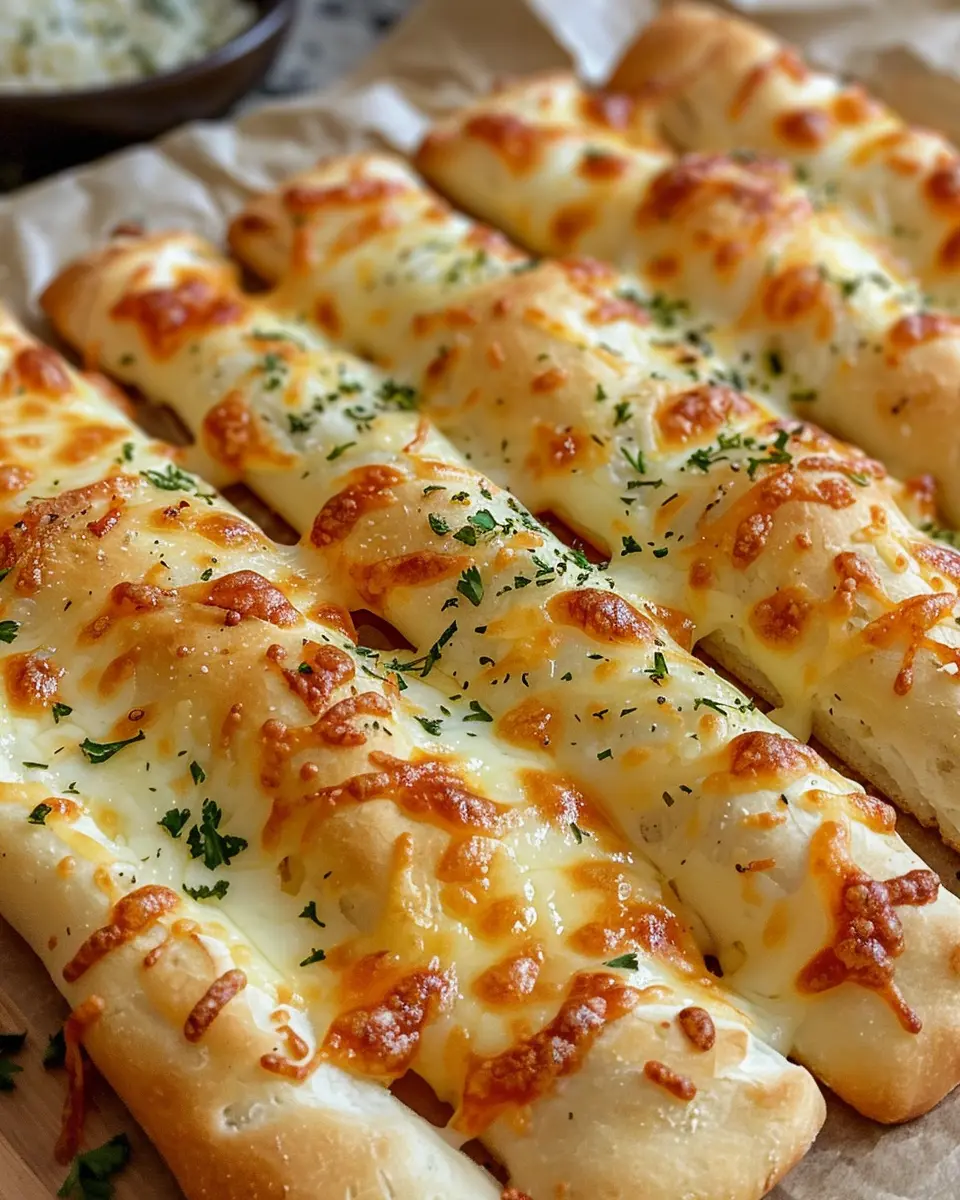 Homemade Cheesy Garlic Breadsticks Made Easy for Everyone
