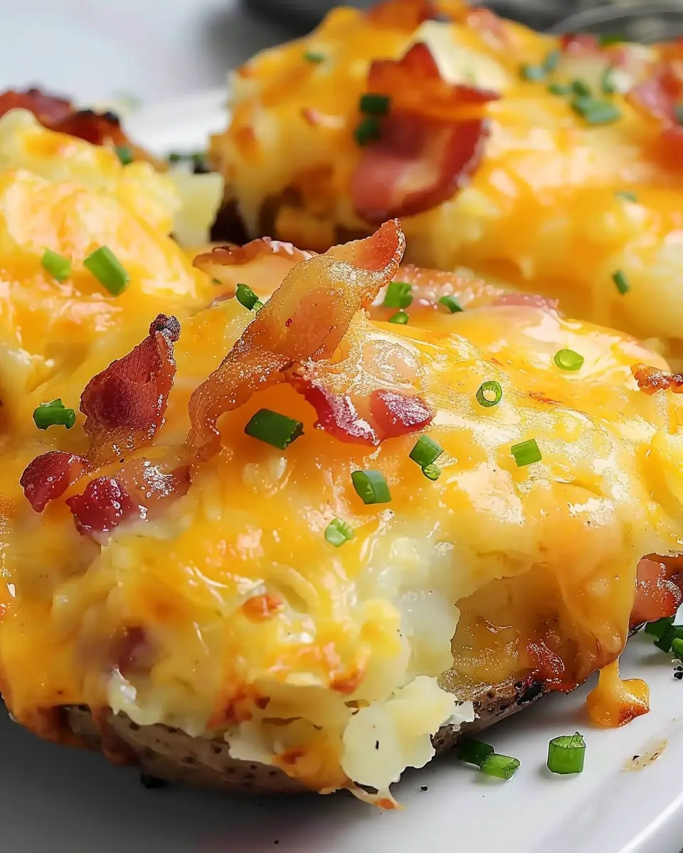 Loaded Turkey Bacon Cheddar Ranch Potatoes: A Comforting Delight