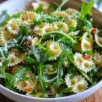 Lemon Arugula Pasta Salad
