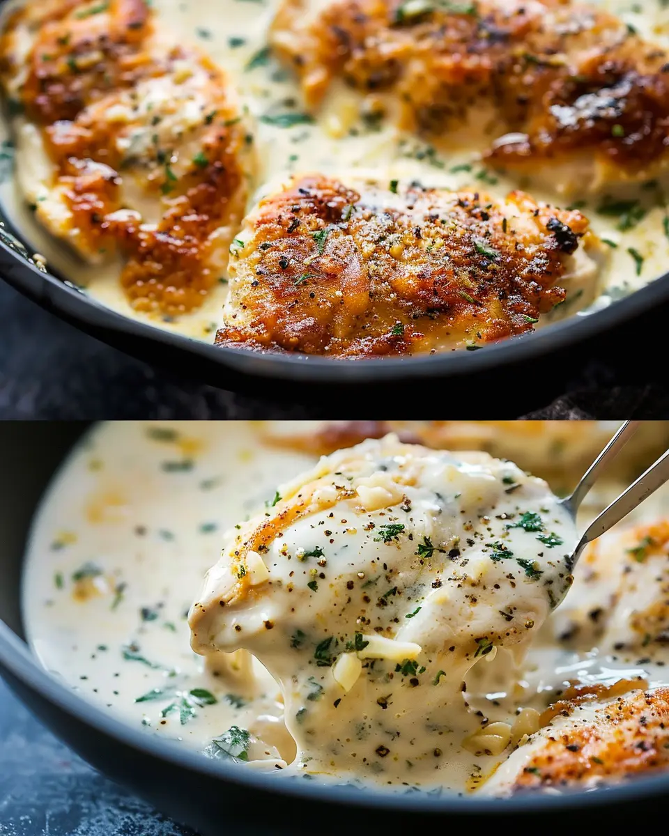 Creamy Garlic Parmesan Chicken: An Indulgent Delight at Home