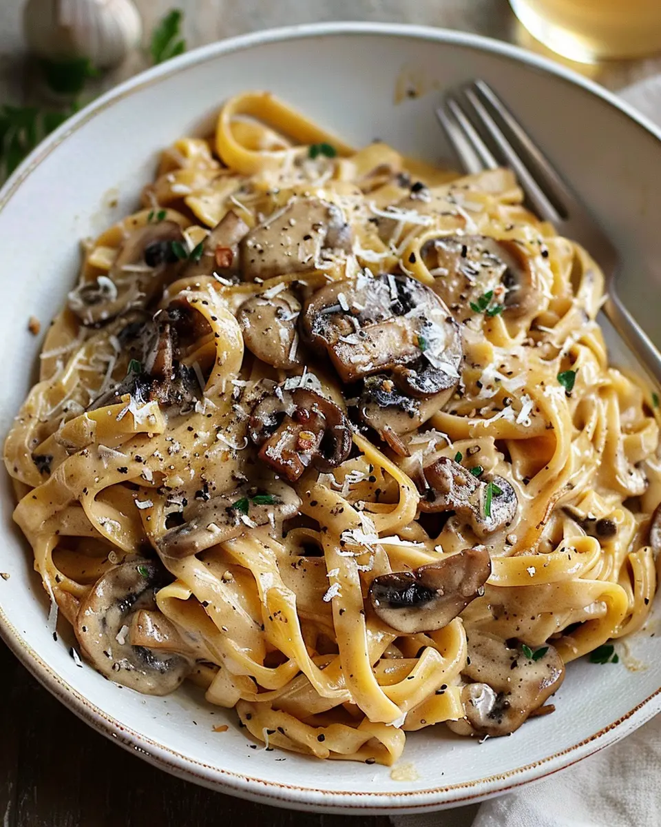 Caramelized Leek and Mushroom Gruyere Pasta: Comforting and Easy Dinner