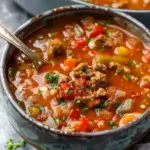 Easy Stuffed Pepper Soup