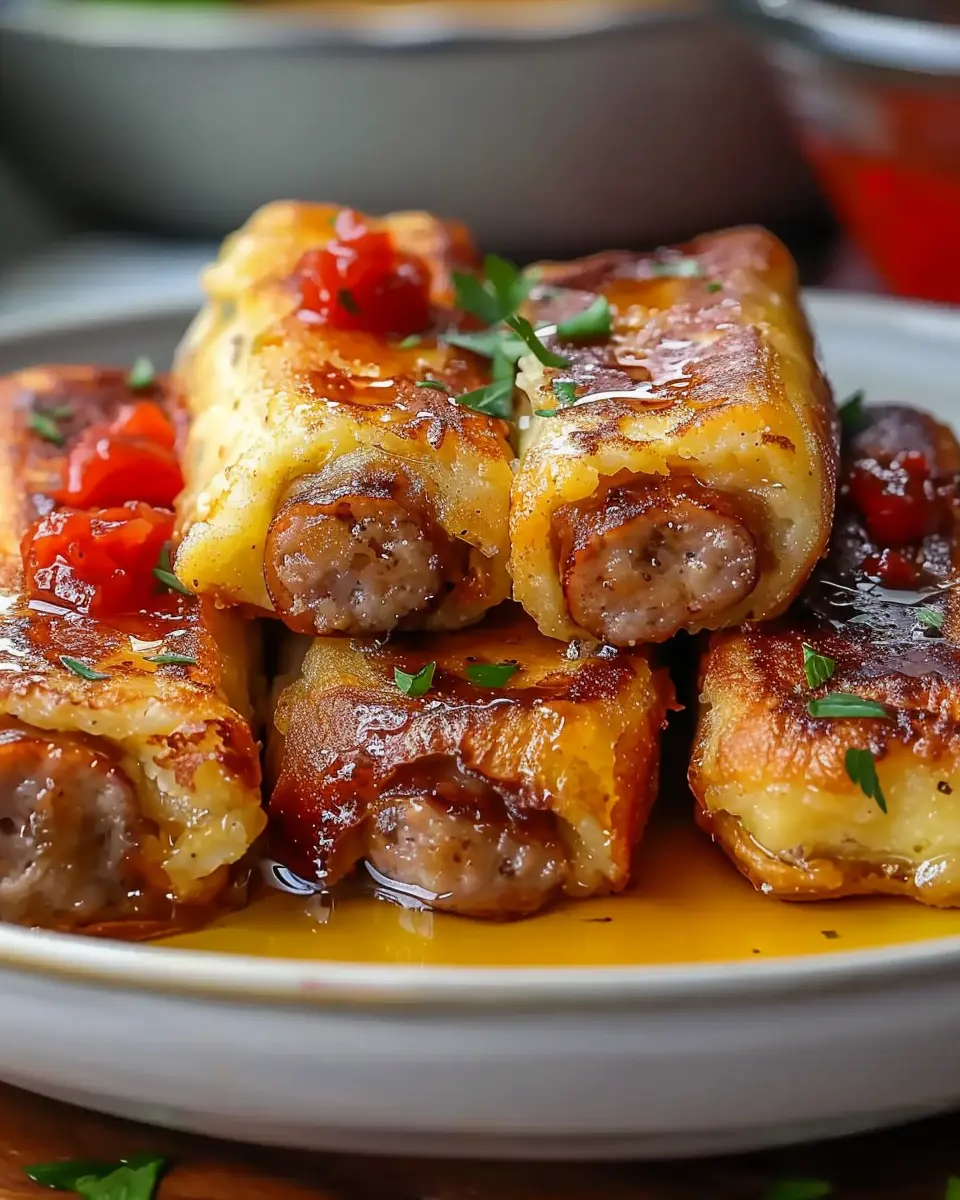Sausage French Toast Roll-Ups Recipe: Easy Comfort Food Delight