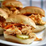 Easy Buffalo Chicken Sliders