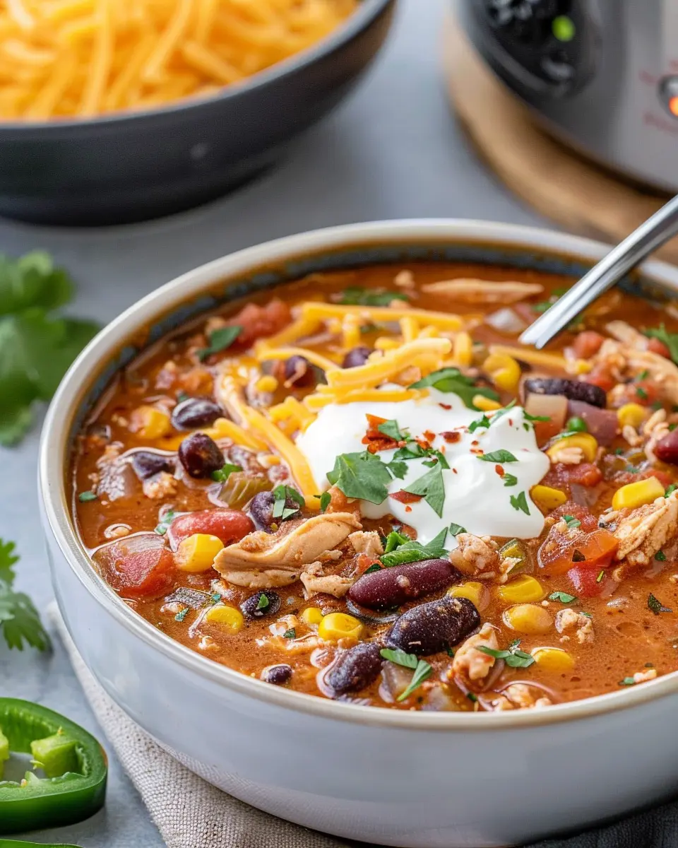 Crack Chicken Chili: Easy Turkey Bacon Chili for Cozy Nights