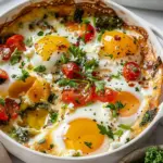 Baked Feta Eggs Recipe