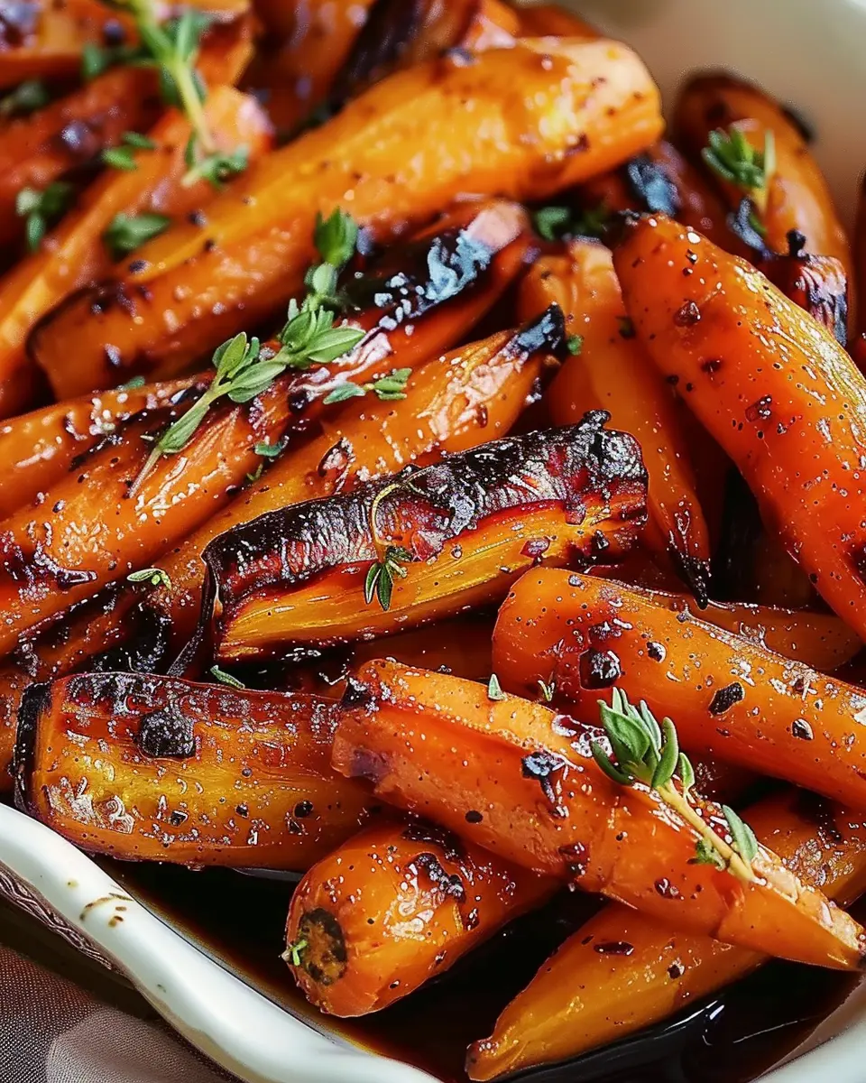 Honey Balsamic Roasted Carrots: The Best Easy Side Dish Ever