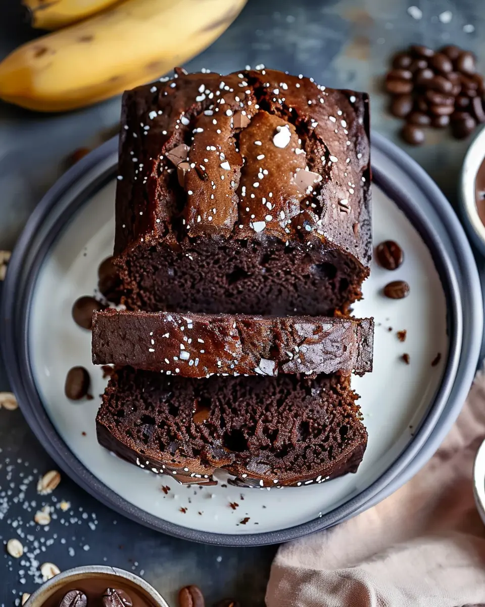 Chocolate Espresso Banana Bread