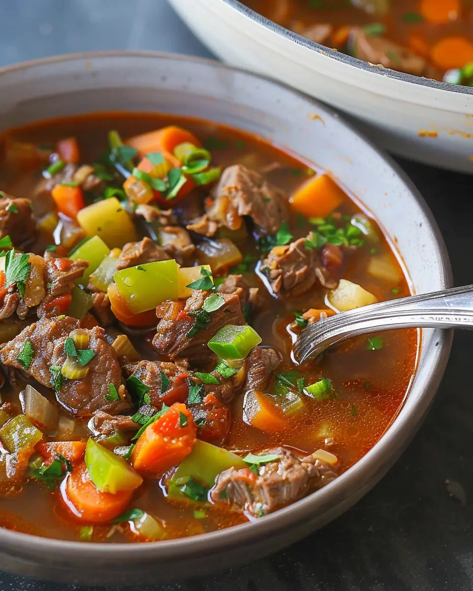 Vegetable Beef Soup Recipe: The Best Comfort Food for Any Day