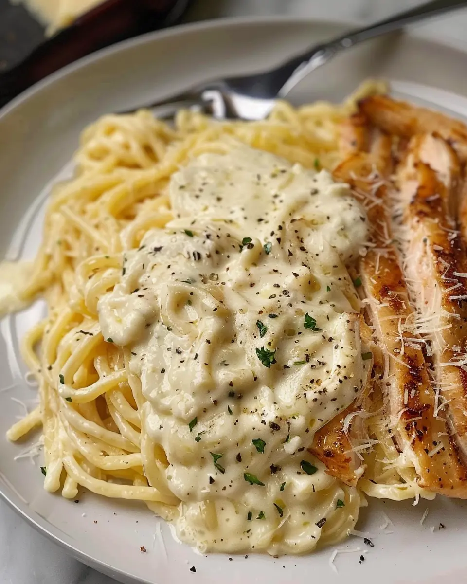 White Sauce Pasta: Easy, Creamy Delight with Turkey Bacon