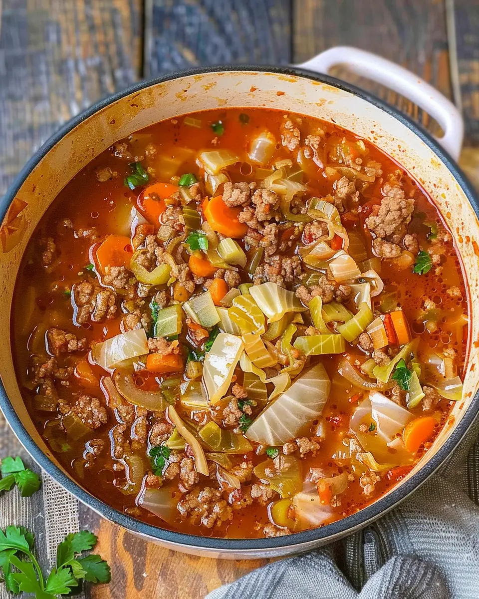 Ground Beef Cabbage Soup: Easy Comfort Food for Cozy Nights