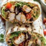 Chipotle Ranch Grilled Chicken Burrito