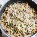 Ground Beef Stroganoff Recipe