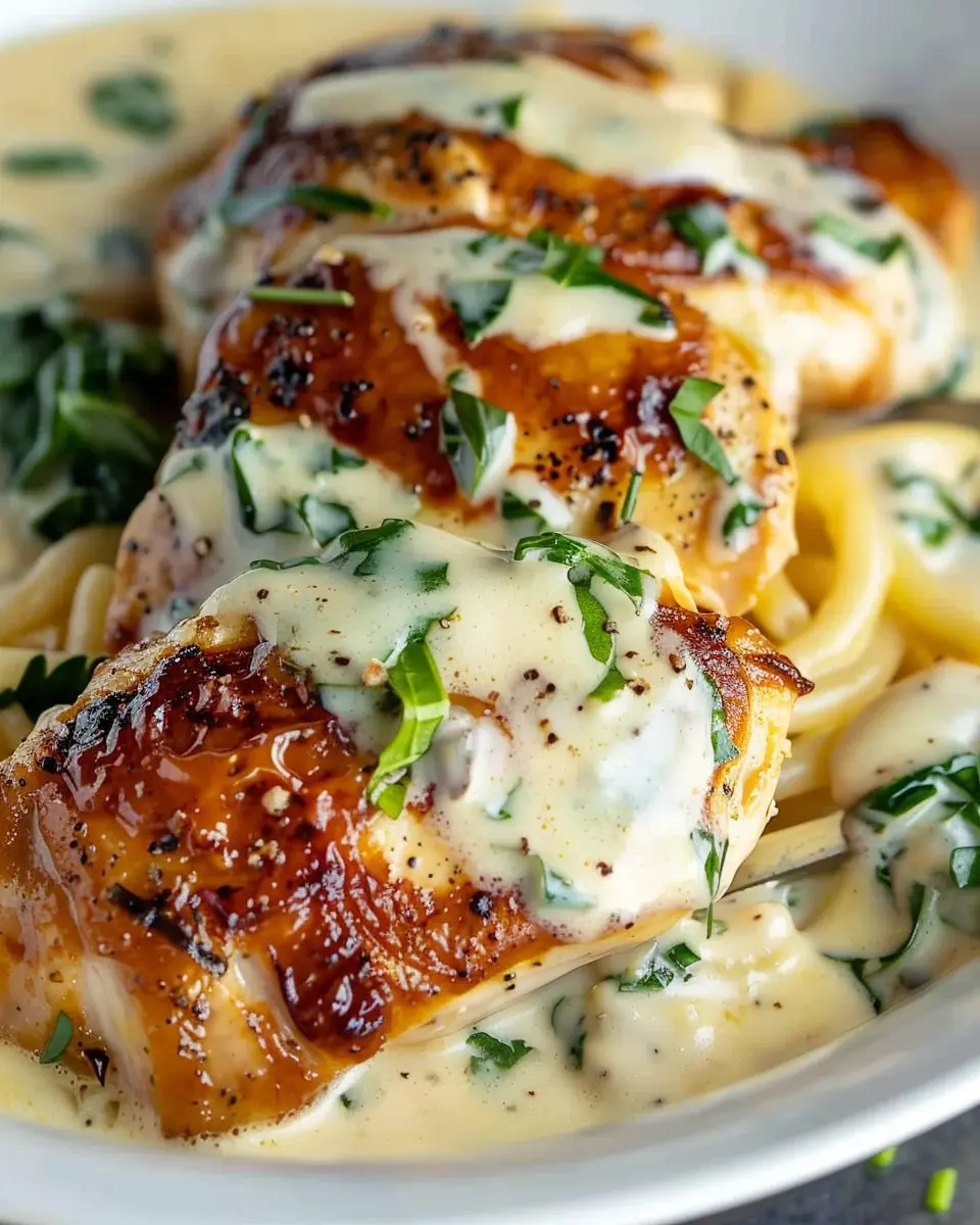 Chicken Florentine: Easy Recipe with Savory Turkey Bacon Twist