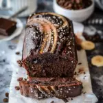 Dark Chocolate Espresso Banana Bread