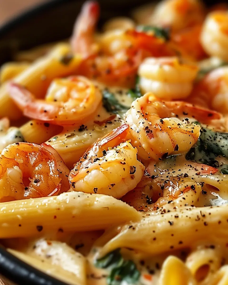 Cheese Shrimp Penne Pasta: Easy Indulgence for Home Chefs