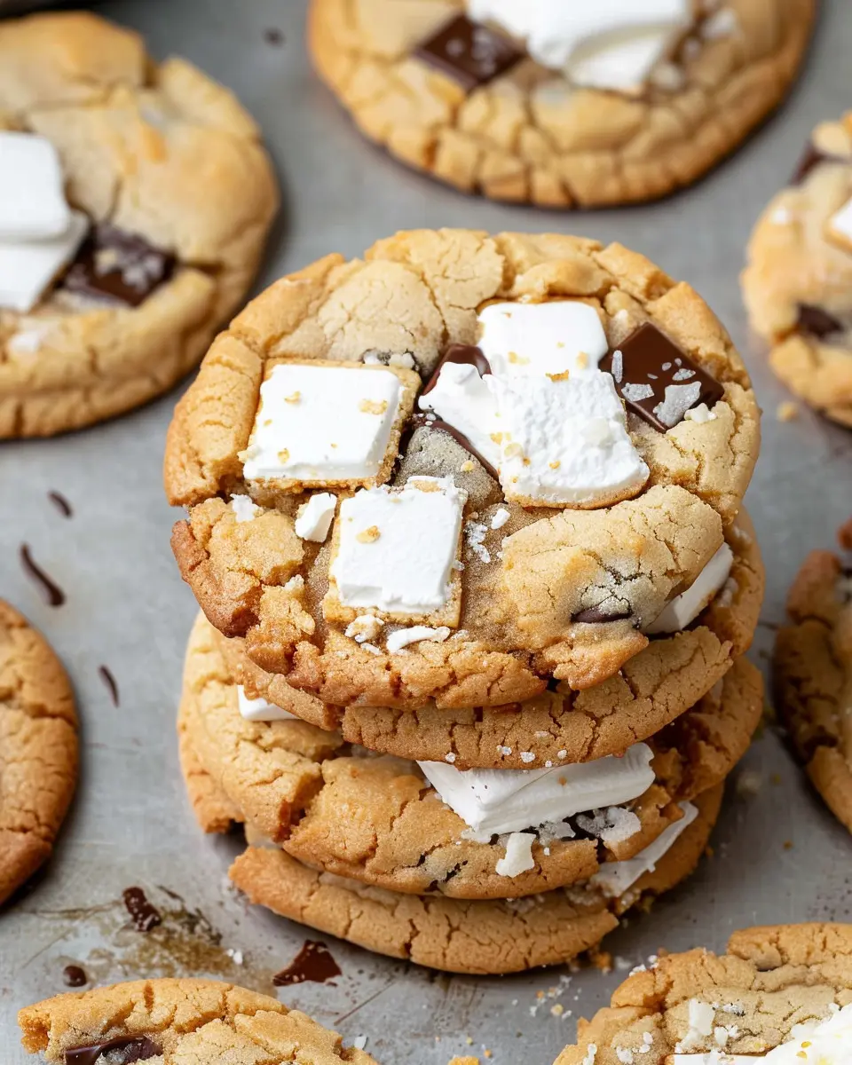 Easy S’mores Cookies: Indulgent Treats for Your Sweet Cravings