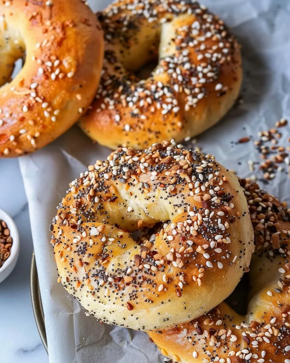 3 Ingredient Protein Everything Bagels That Are Effortlessly Delicious