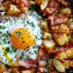 Bacon, Egg, and Potato Hash