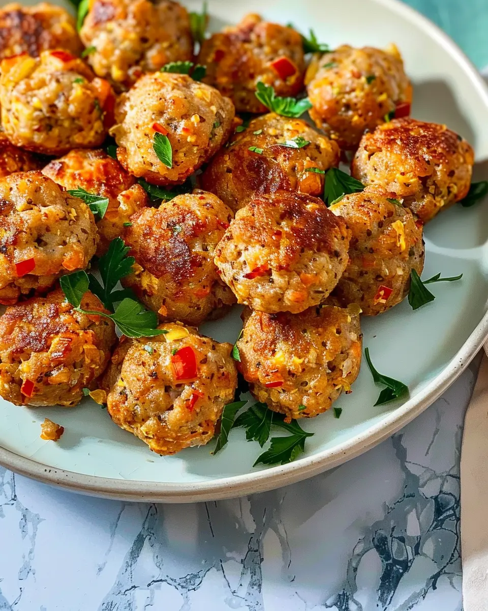 Pimiento Cheese Sausage Balls: A Savory Delight for All Ages