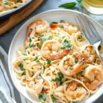 Creamy Tuscan Shrimp Linguine