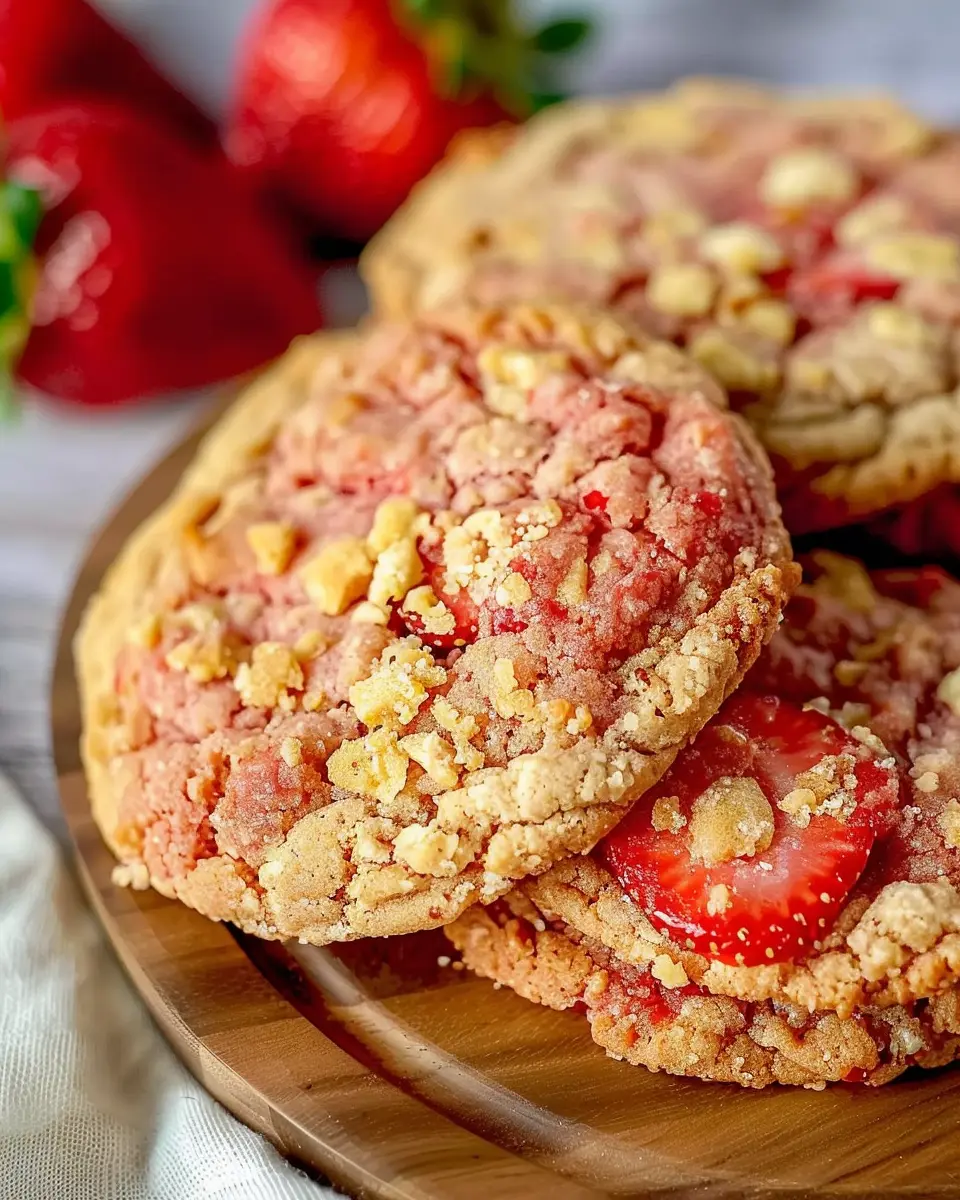 Strawberry Crunch Cookies: Easy-to-Make Sweet Treats for Everyone