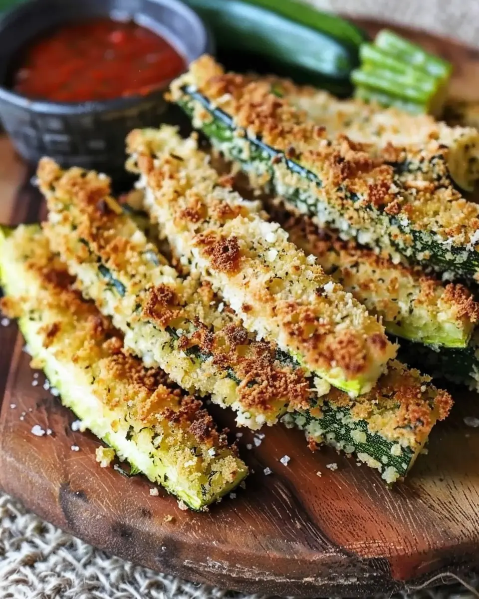 Crispy Baked Parmesan Zucchini Fries: The Best Healthy Snack