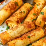 Air Fryer Apple Taquitos