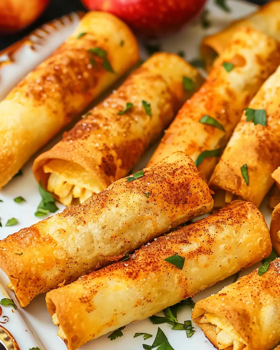 Air Fryer Apple Taquitos: Easy &amp; Delicious Homemade Treats