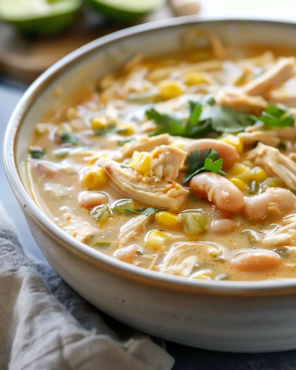 White Chicken Chili: Easy Recipe with Turkey Bacon Twist