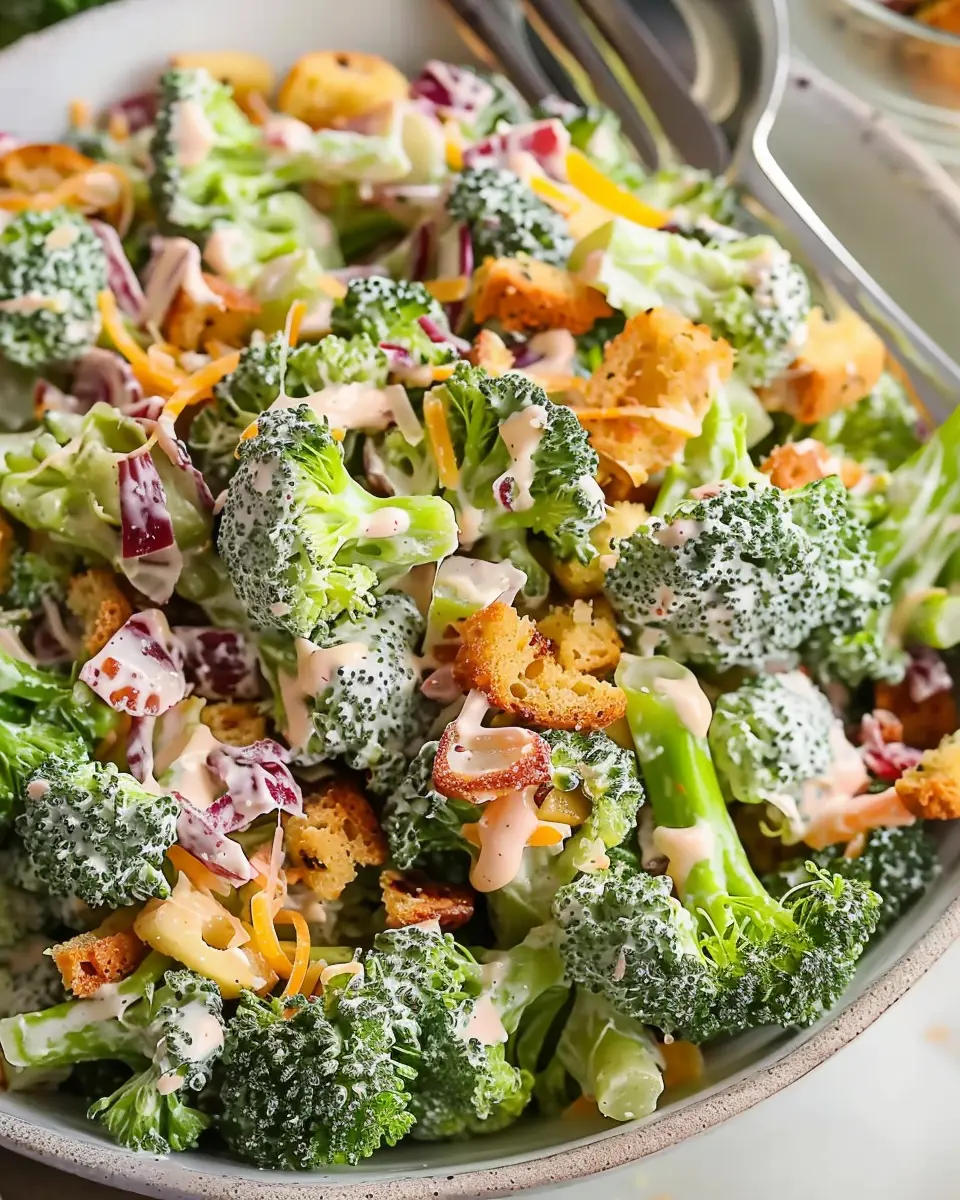 Creamy Broccoli Salad with Turkey Bacon: A Best Nutrient Boost