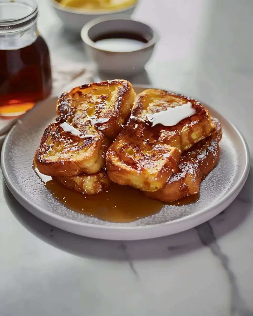 Classic French Toast: The Best Recipe with Turkey Bacon and Chicken Ham