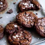 Salted Brownie Cookies