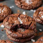 Salted Brownie Cookies