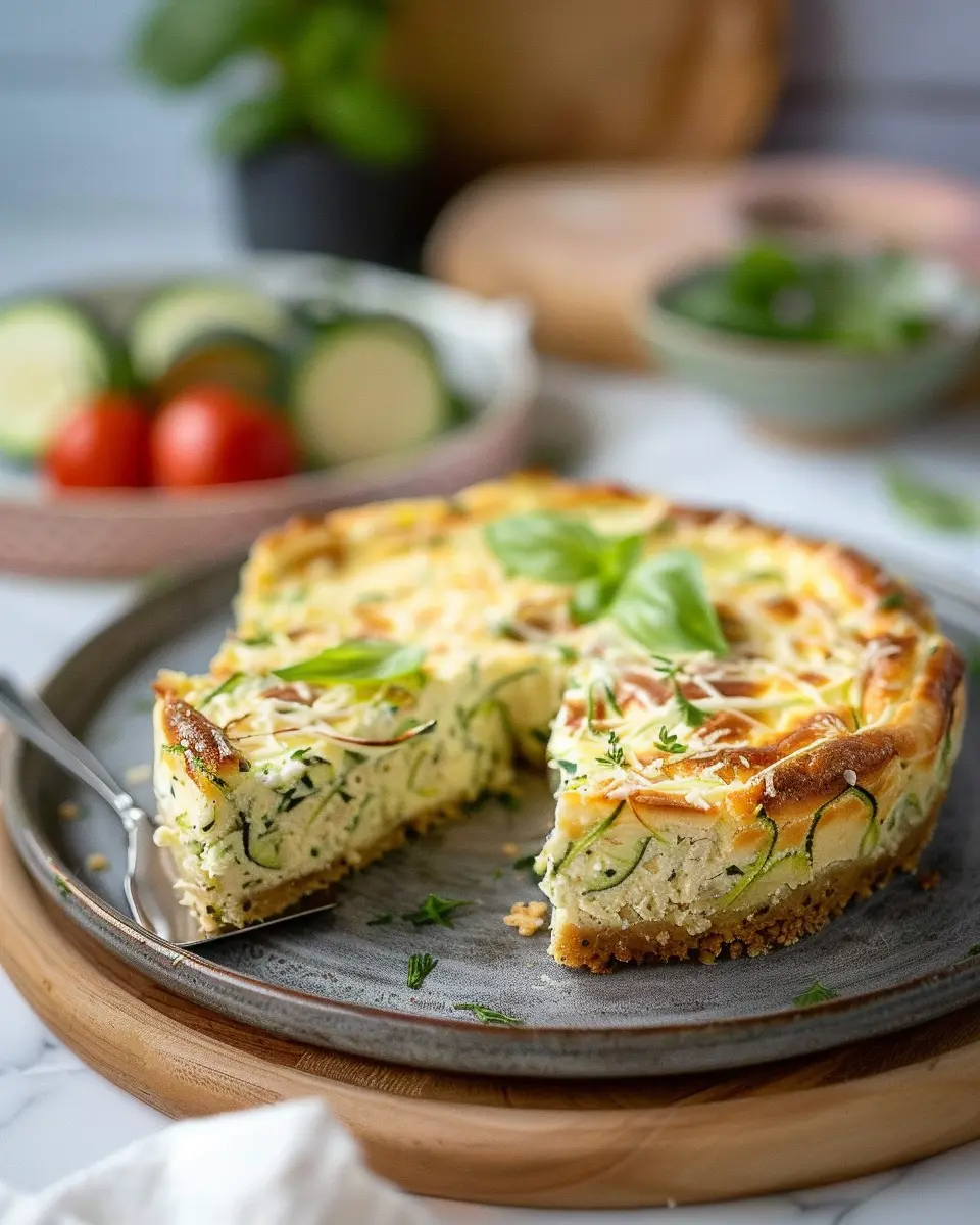 Keto Zucchini Ricotta Cheesecake: A Delicious Low-Carb Dessert