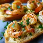 Garlic Shrimp Crostini
