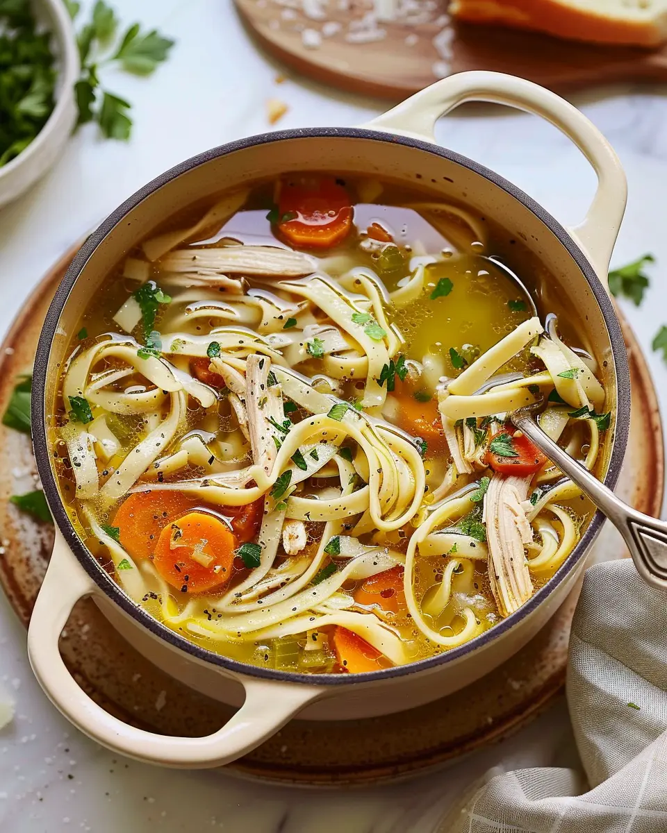 Healthy Chicken Noodle Soup: A Quick and Nourishing Delight