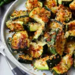 Air Fryer Parmesan Zucchini